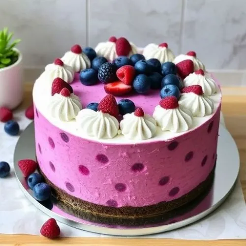CHOCO BLUEBERRY MOUSSE (1 KG)